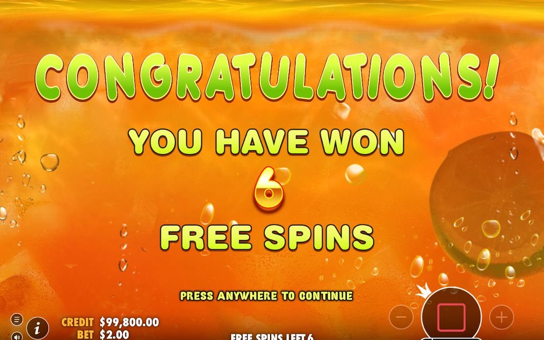 Free Spins round with a roaming WILD block