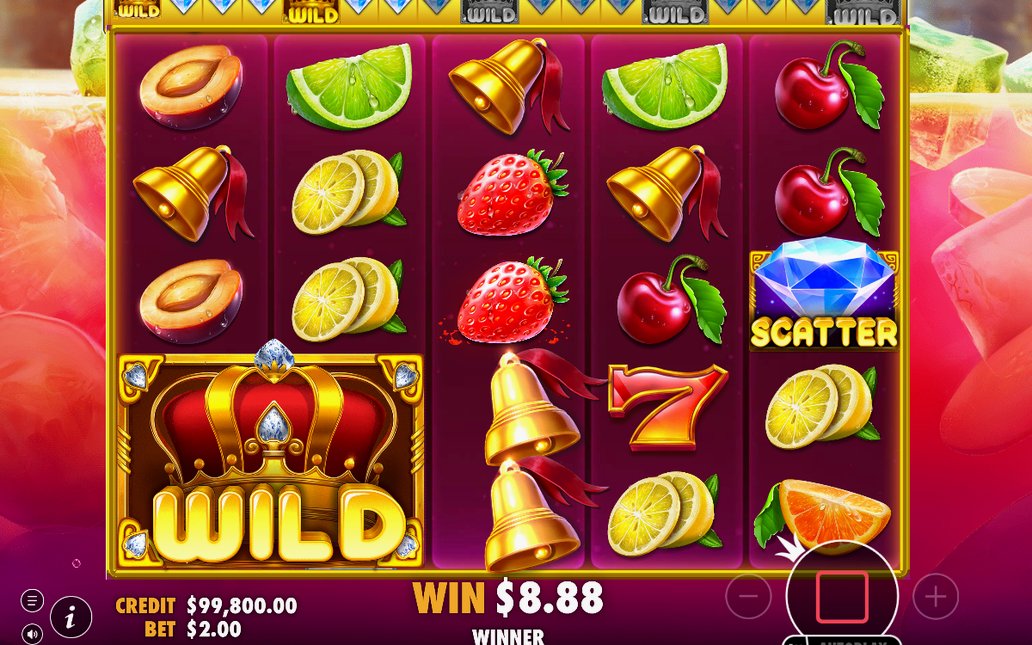 Free Spins round on the 5x5 grid