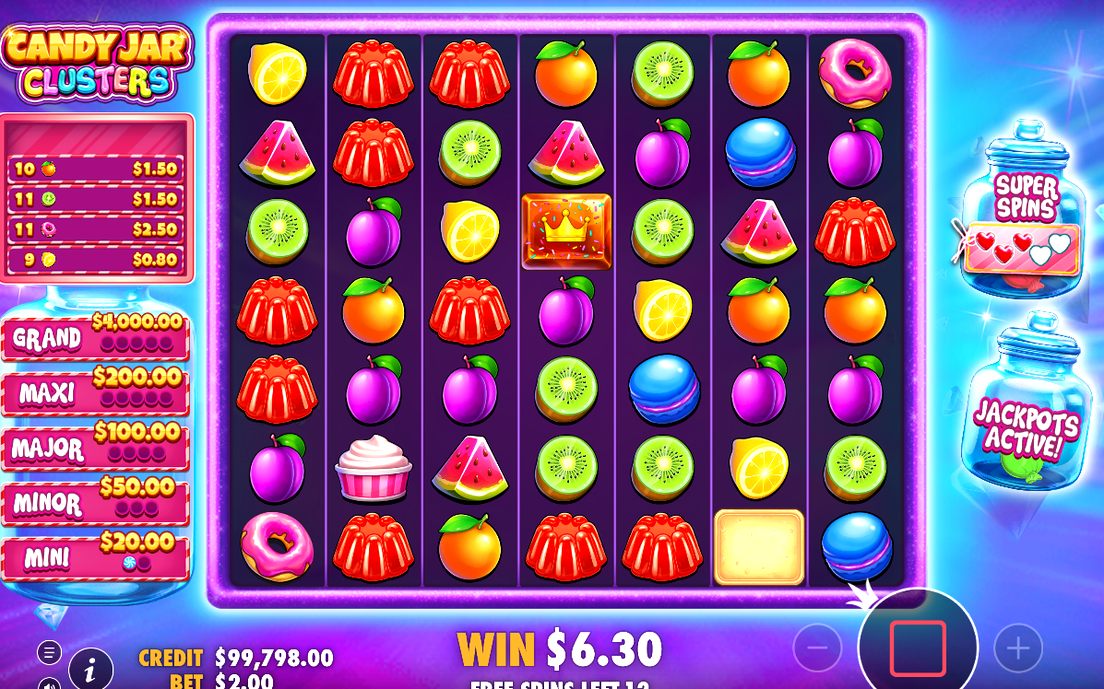 Free Spins round with its spin counter and modifiers